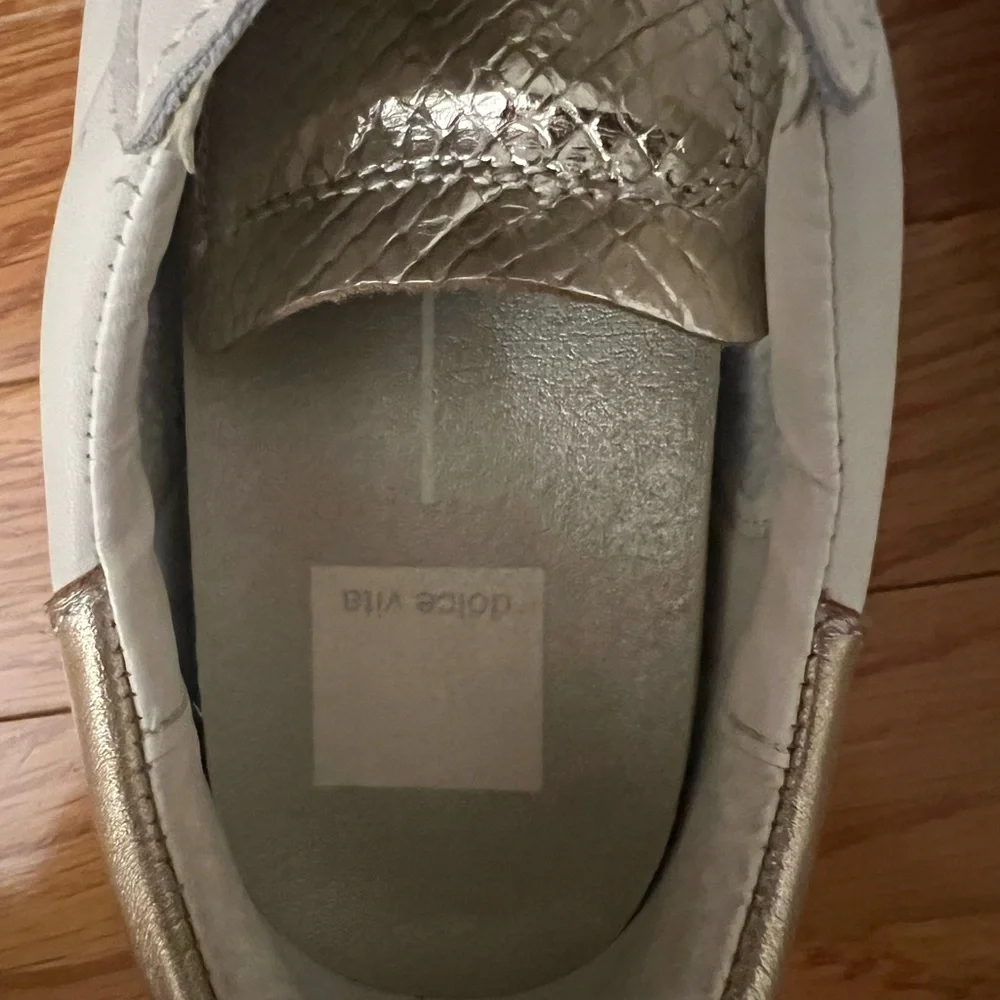 Dolce vita sneakers gold and white - Picture 4 of 9